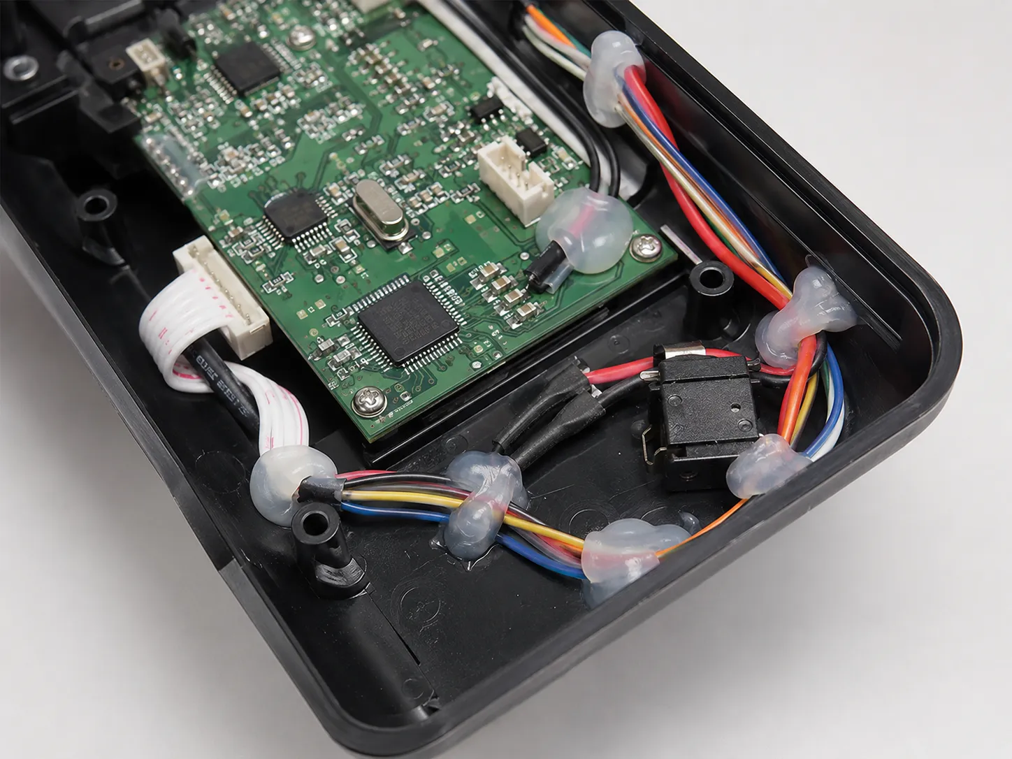 Electronic Component & Wire Harness Fixing