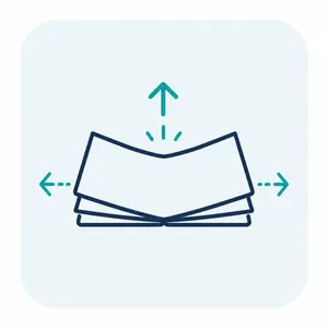 High paper stiffness